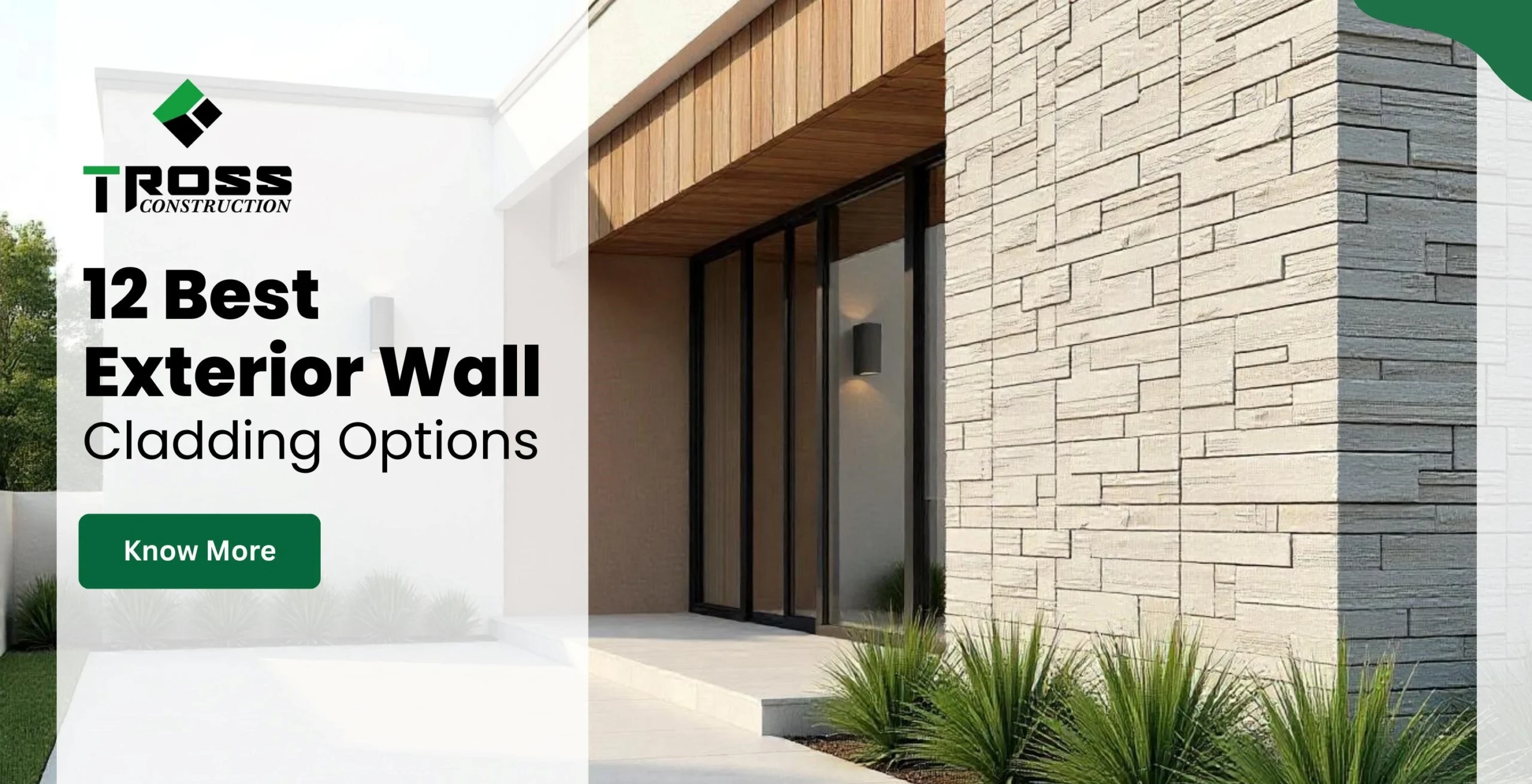 12 Best Options For Exterior Wall Cladding: Easy Guide