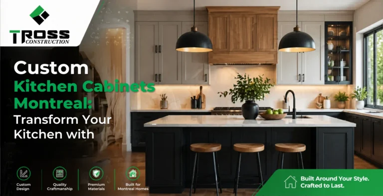 kitchen cabinet installation in Montreal