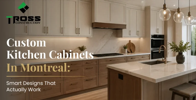 custom kitchen cabinets in Montreal