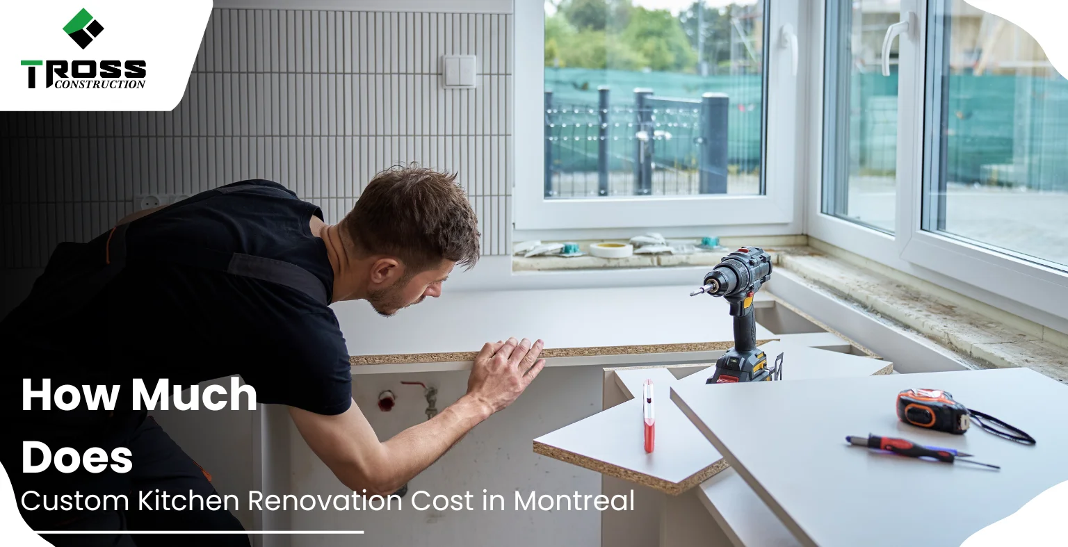 custom kitchen fabrication in Montreal