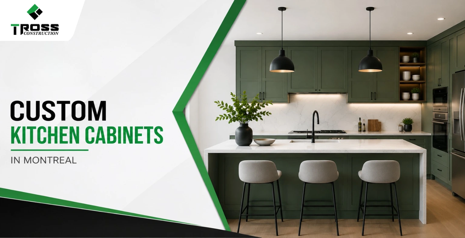 custom kitchen cabinets in Montreal