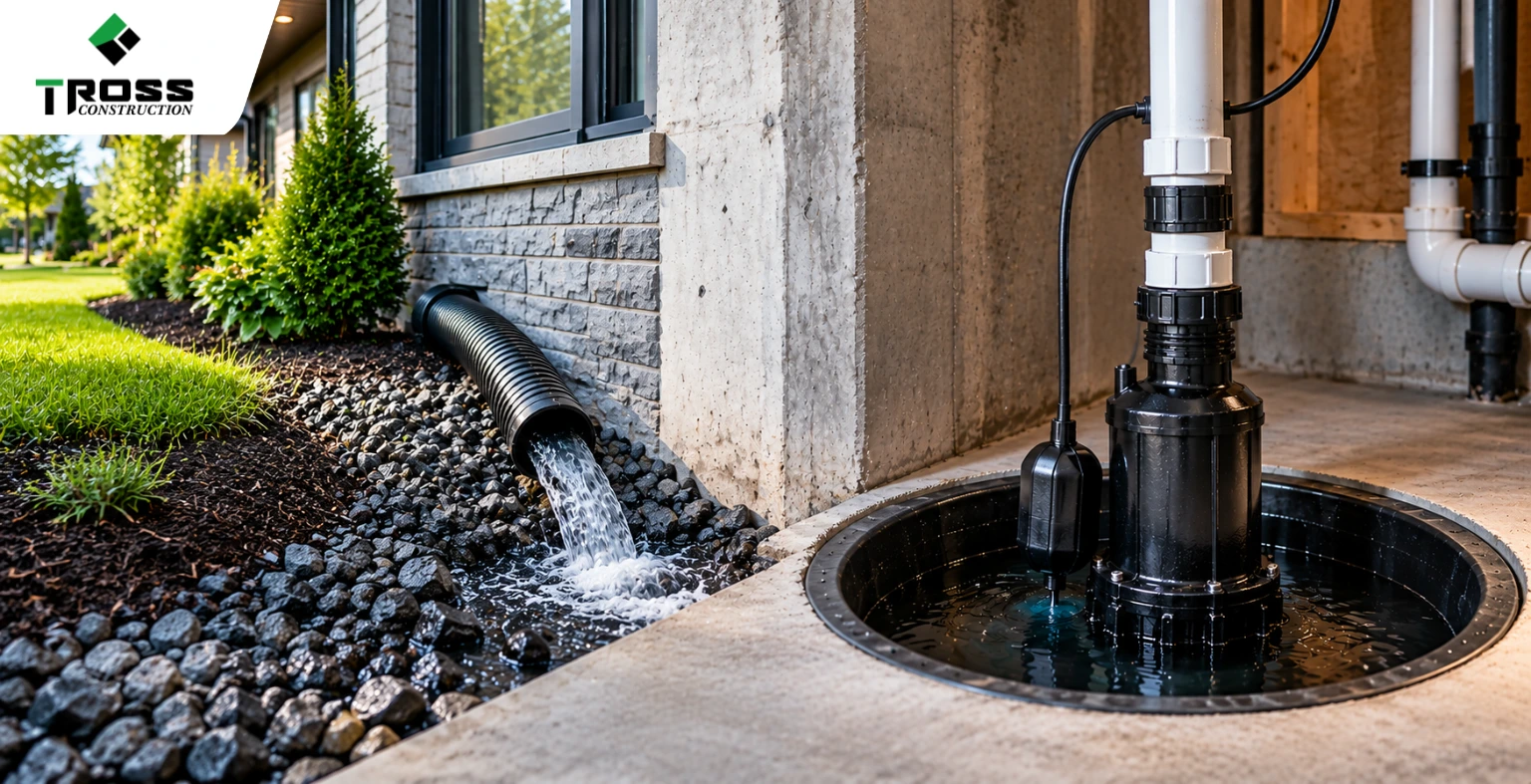 Sump Pump Installation Montreal