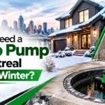 sump pump in Montreal