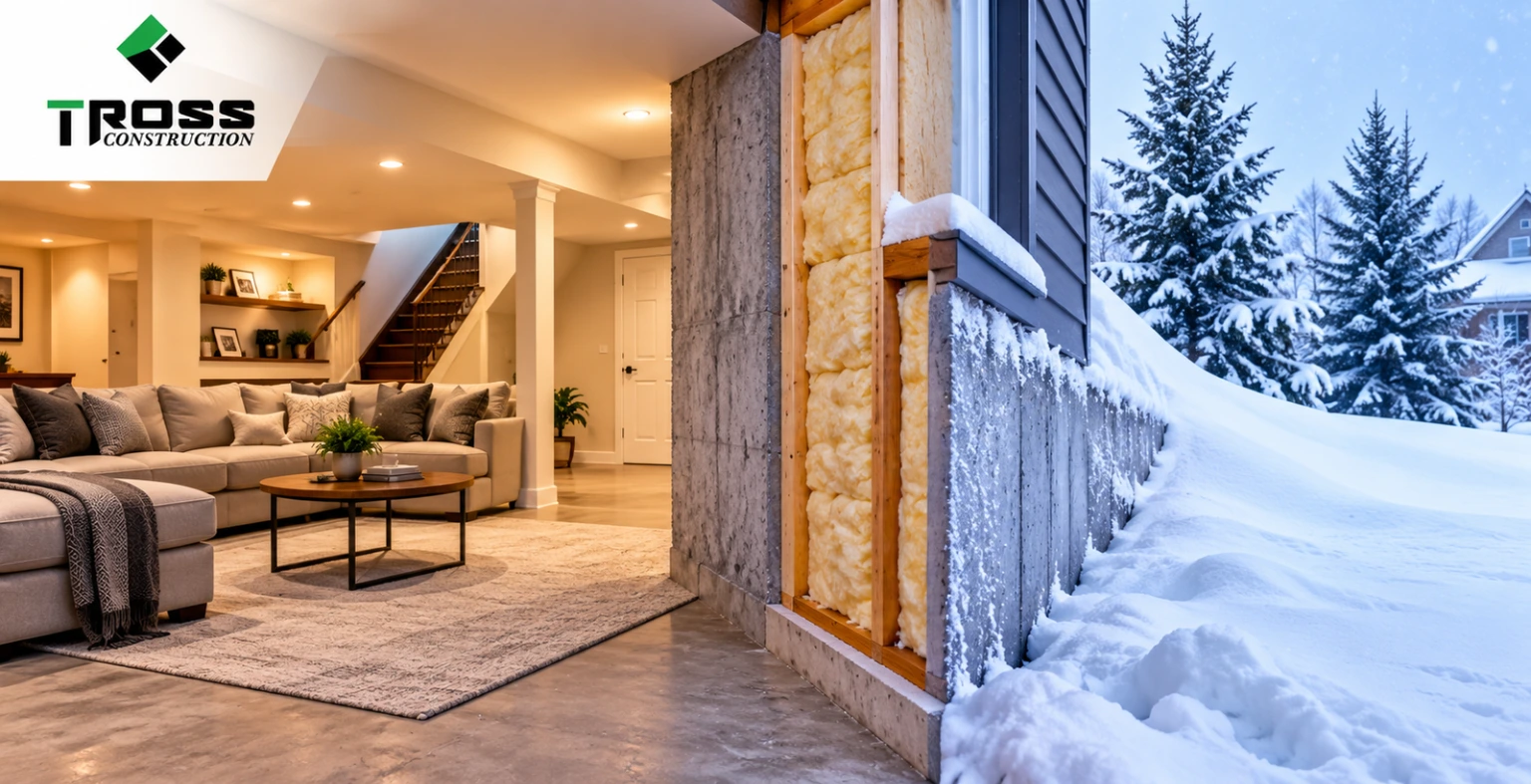 basement insulation matters in Quebec