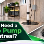 Sump Pump Installation in Montreal